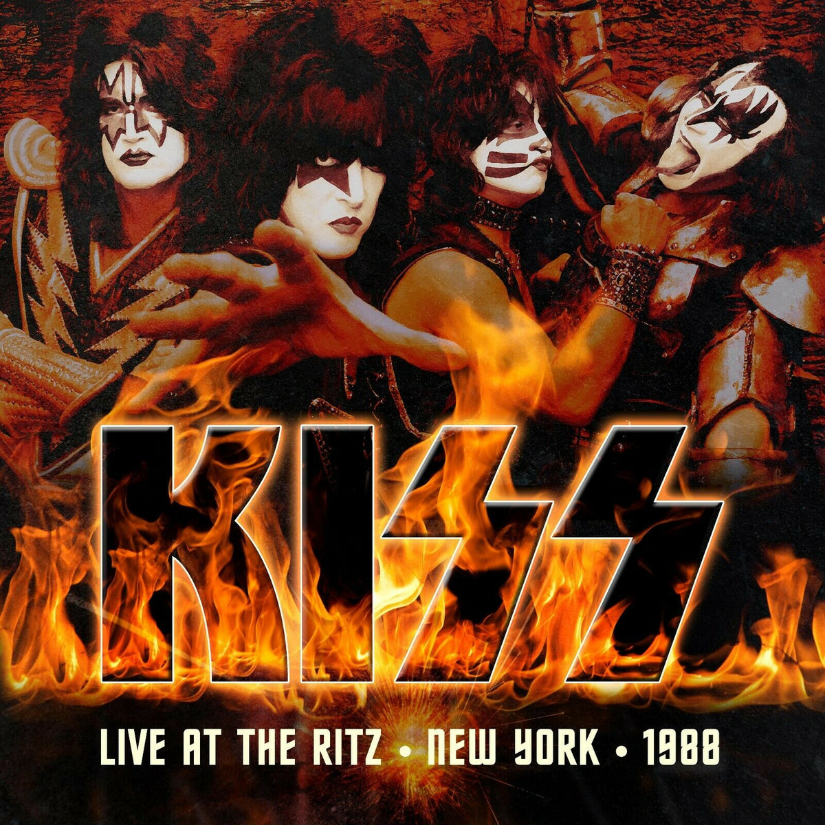 Kiss Live at the Ritz New York 1988 Limited Edition Red Vinyl 3 LP Box