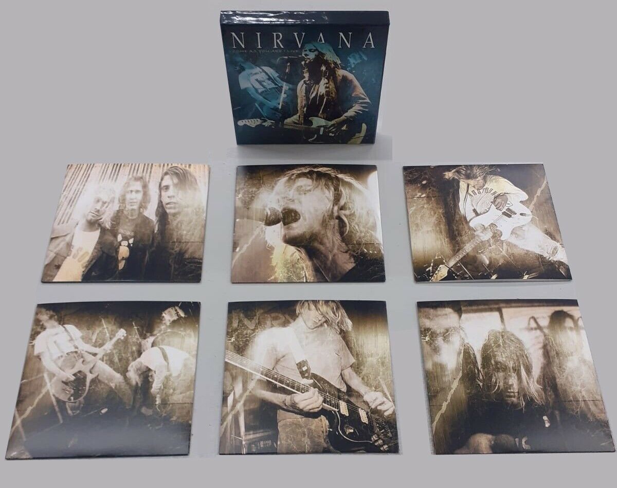 Nirvana Live Come as You Are 6 x CD Box Set inc Seattle, Rio De 