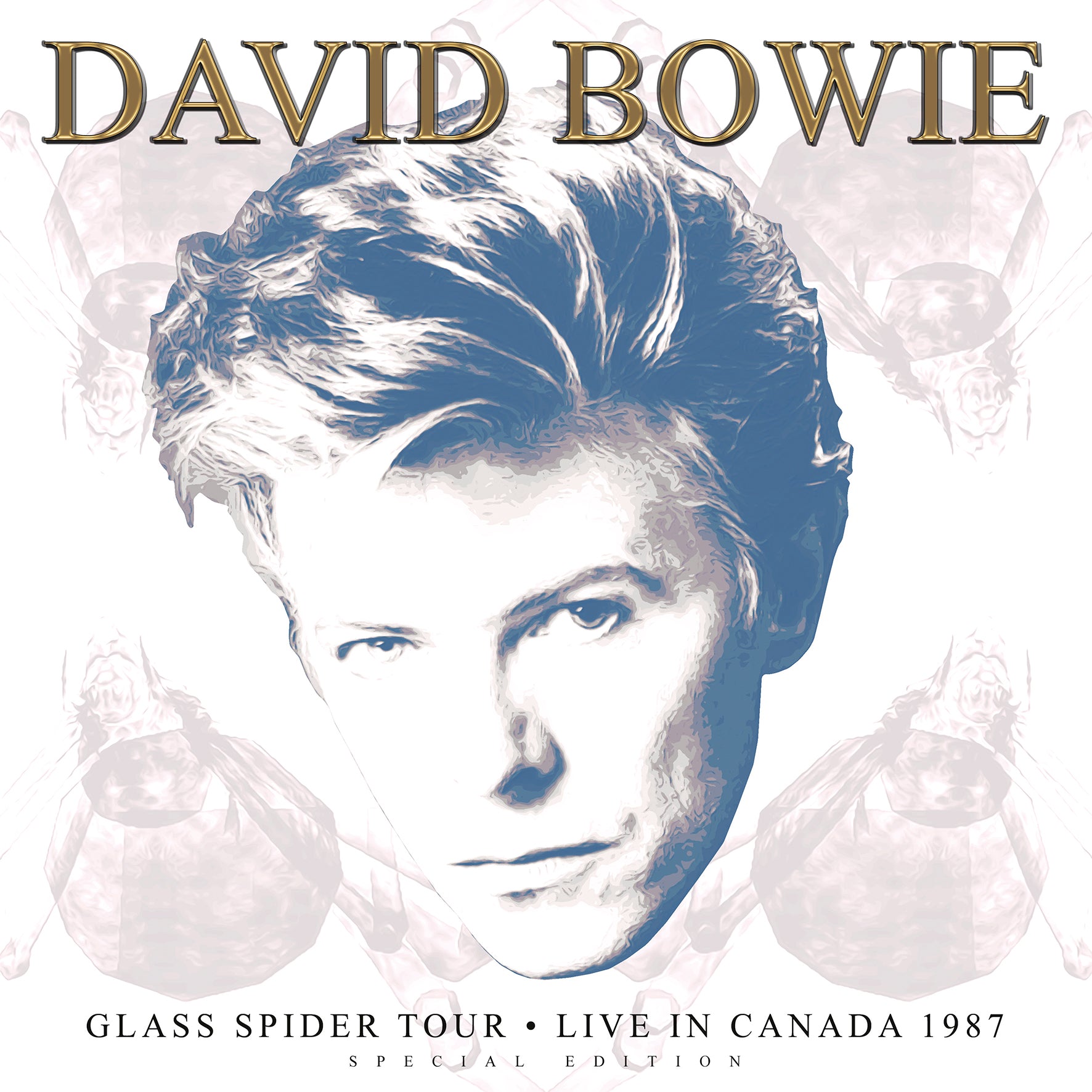 David Bowie Live Glass Spider Tour Montreal 1987 Limited Edition White Vinyl 3 LP