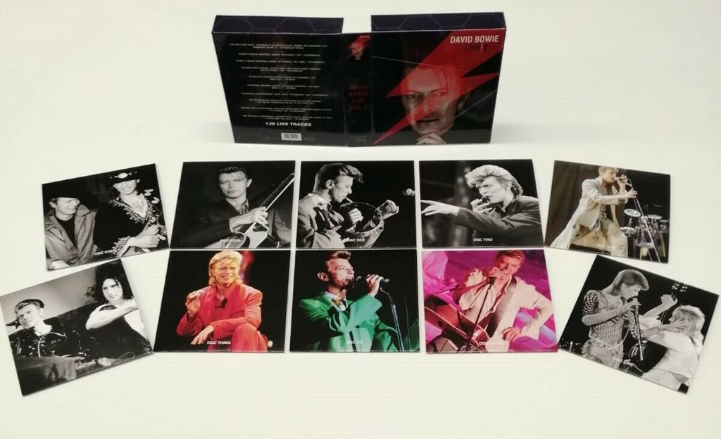 David Bowie 10 CD Live Box 2 Set inc Montreal 87, Boston 91 plus 