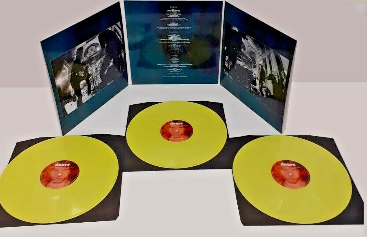 The Doors - Light My Fire Live 1967-72 Limited Edition Yellow Vinyl 3 LP Box Set
