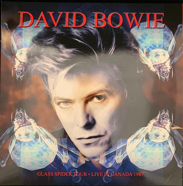 David Bowie Live Glass Spider Tour Montreal 1987 Limited Edition Red Vinyl 3 LP