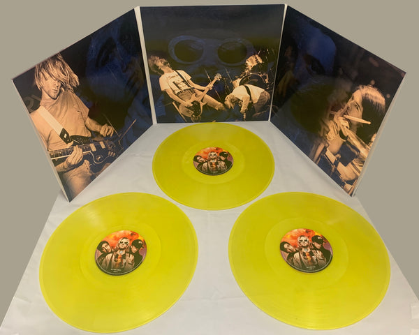 Nirvana Live at the Hollywood Rock Festival Limited Edition Yellow Vinyl 3 LP