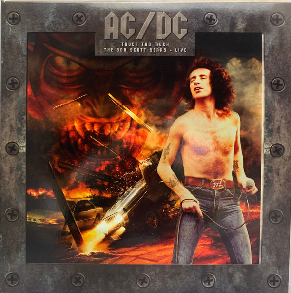 AC/DC Touch Too Much – The Bon Scott Years Live Limited Edition Red Vinyl 3 LP
