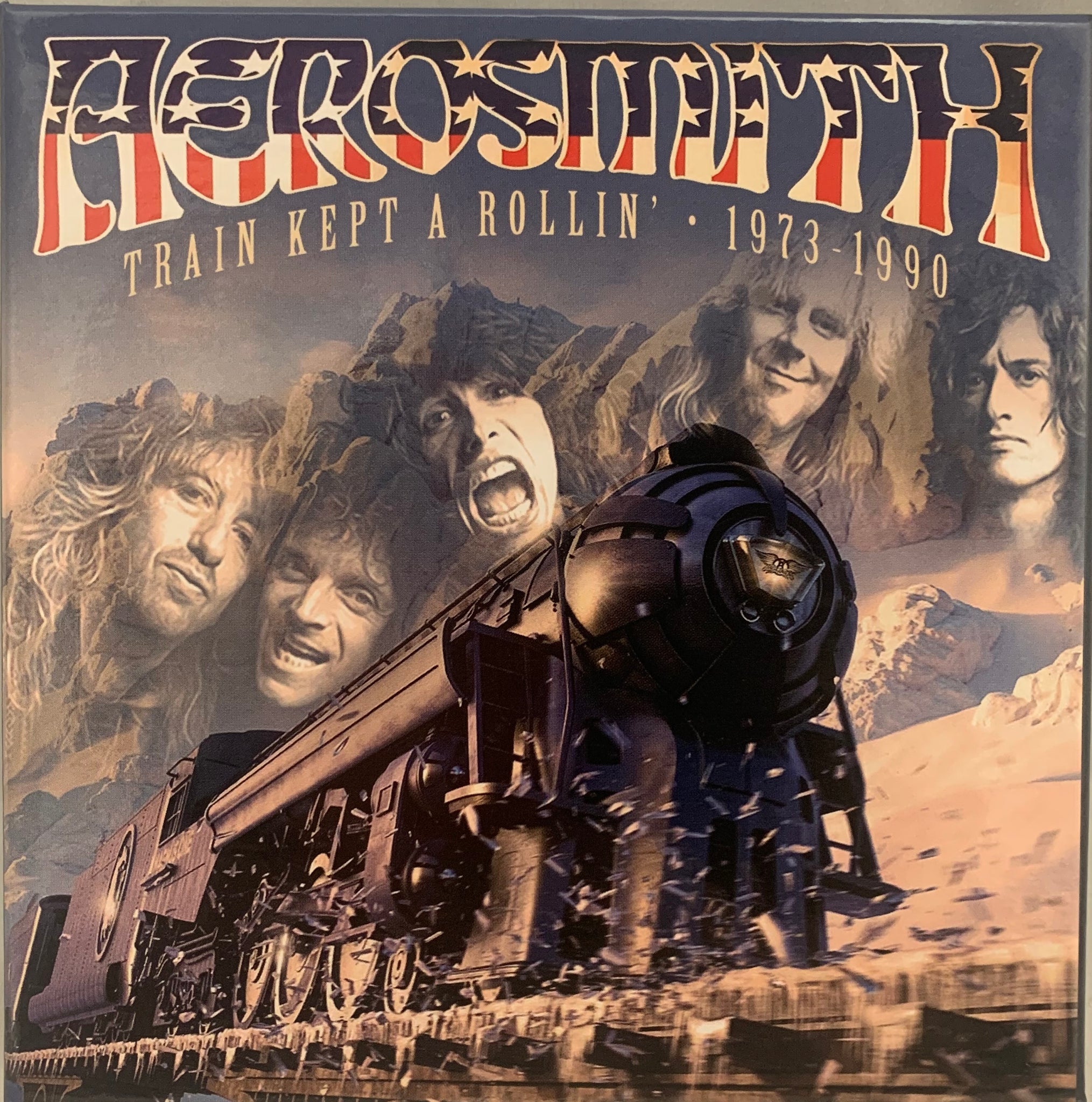 Aerosmith Live Train Kept a Rollin' 1973-1990 10 CD Box Set